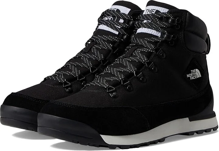 The North Face Back-To-Berkeley IV Textile WP Men's Shoes TNF Black/TNF White : 7 D - Medium, Leather/Textile