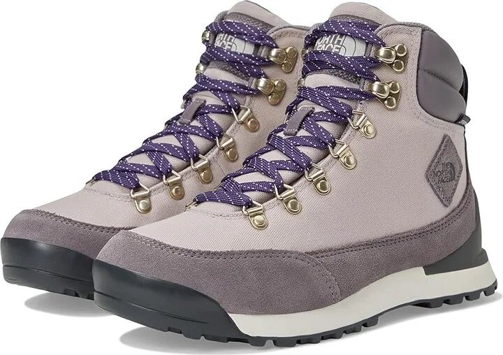 The North Face Back-To-Berkeley IV Textile WP Women's Shoes Moonstone Grey/Lunar Stone : 7 B - Medium, Suede/Synthetic