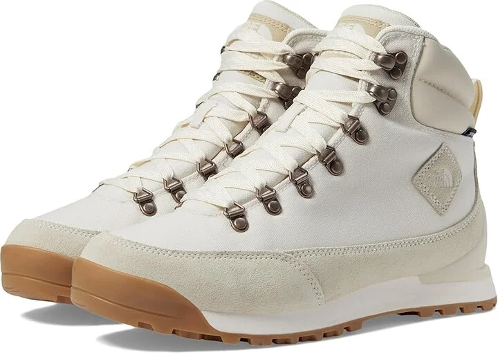 The North Face Back-To-Berkeley IV Textile WP Women's Shoes White Dune/White Dune : 5 B - Medium, Suede/Synthetic