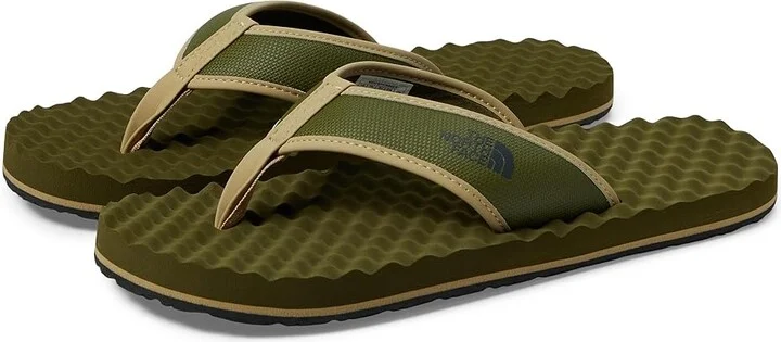 The North Face Base Camp Flip-Flop II Men's Shoes Forest Olive/Forest Olive : 7 D - Medium, Synthetic
