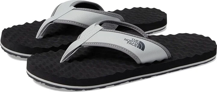 The North Face Base Camp Flip-Flop II Men's Shoes High-Rise Grey/TNF Black : 8 D - Medium, Synthetic