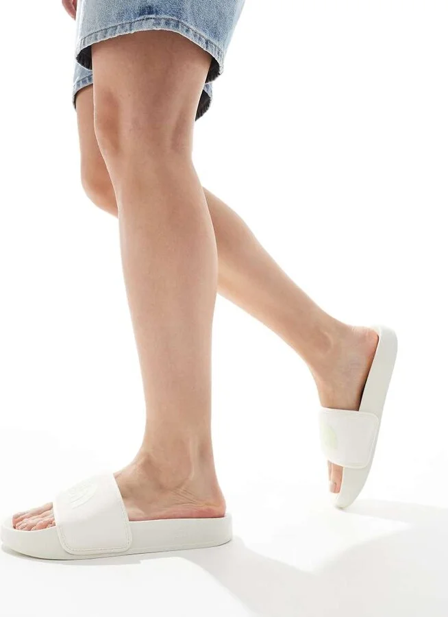 The North Face Base Camp III sliders in white