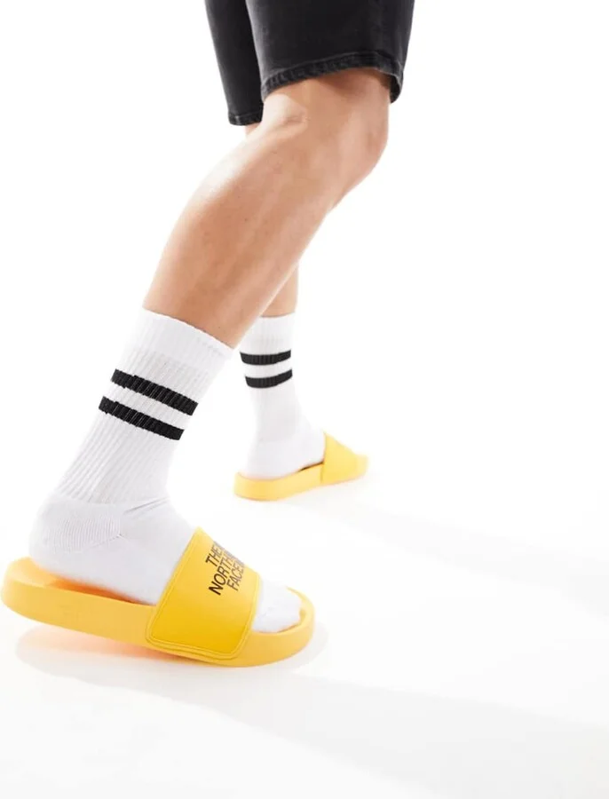 The North Face Base Camp Slides III in yellow - Image 3