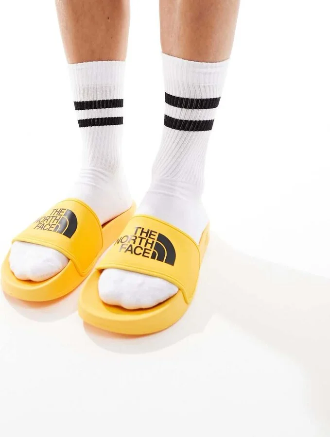 The North Face Base Camp Slides III in yellow
