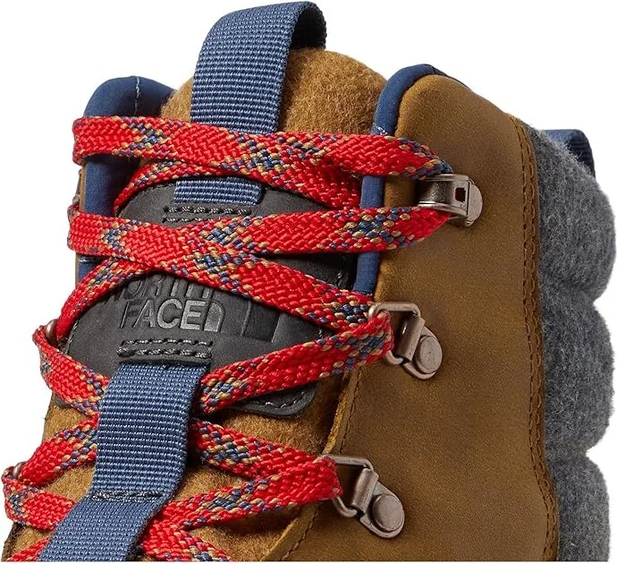 The North Face Bergen Leather WP Men's Shoes Timber Tan/TNF Red : 12 M - Image 5