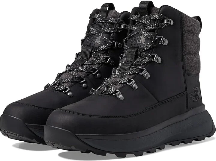 The North Face Bergen Leather WP Men's Shoes TNF Black/TNF Black : 11 M