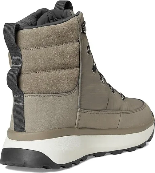 The North Face Bergen WP Men's Shoes Cavern Grey/Asphalt Grey : 10 M, Leather - Image 4