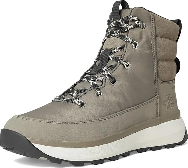 The North Face Bergen WP Men's Shoes Cavern Grey/Asphalt Grey : 10 M, Leather - Image 5