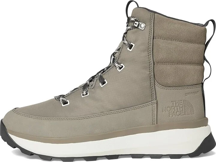 The North Face Bergen WP Men's Shoes Cavern Grey/Asphalt Grey : 10 M, Leather - Image 6