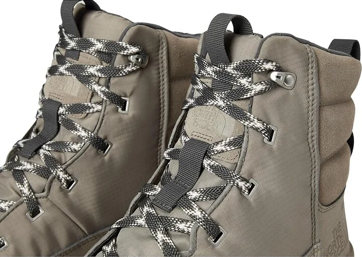 The North Face Bergen WP Men's Shoes Cavern Grey/Asphalt Grey : 10 M, Leather - Image 7