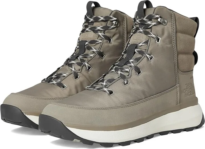 The North Face Bergen WP Men's Shoes Cavern Grey/Asphalt Grey : 10 M, Leather