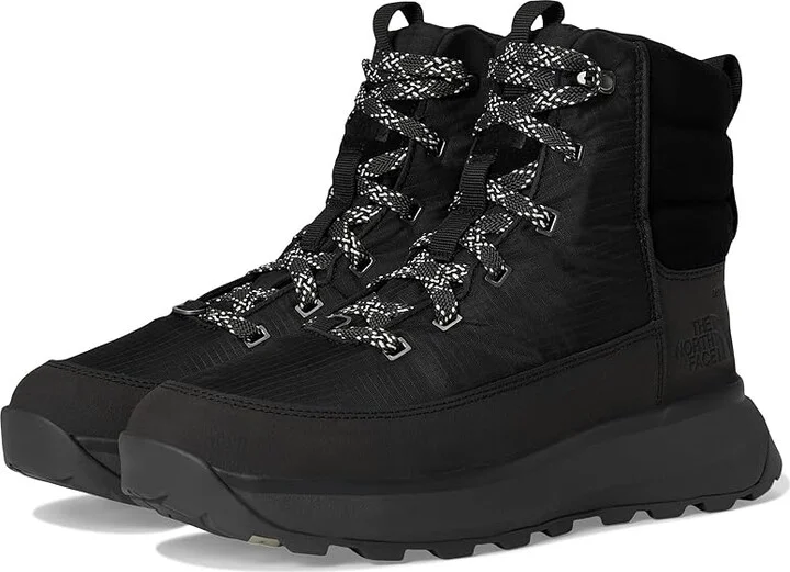 The North Face Bergen WP Men's Shoes TNF Black/Asphalt Grey : 10.5 M, Leather