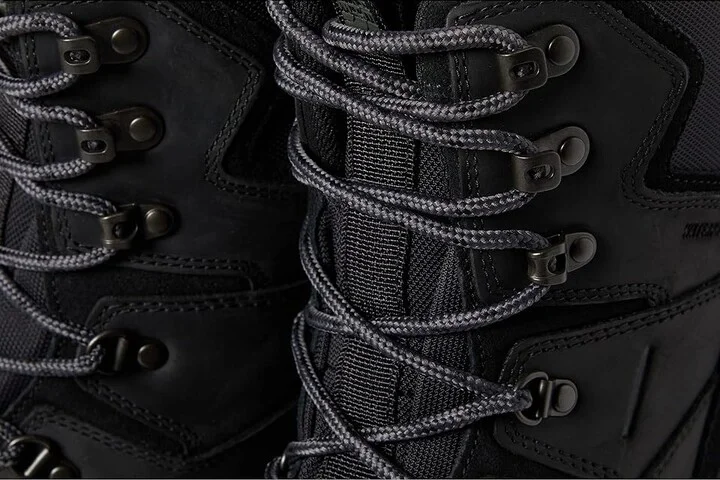 The North Face Chilkat V 400 Waterproof Men's Shoes TNF Black/Asphalt Grey : 12.5 D - Medium, Leather/Suede - Image 5
