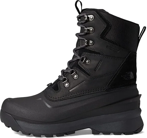 The North Face Chilkat V 400 Waterproof Men's Shoes TNF Black/Asphalt Grey : 12.5 D - Medium, Leather/Suede - Image 6