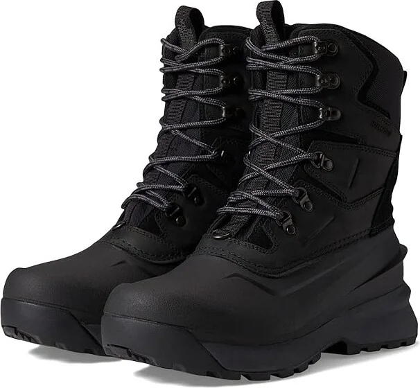 The North Face Chilkat V 400 Waterproof Men's Shoes TNF Black/Asphalt Grey : 12.5 D - Medium, Leather/Suede