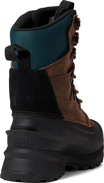 The North Face Chilkat V 400 Waterproof Men's Shoes Toasted Brown/TNF Black : 13 D - Medium, Leather/Suede - Image 4