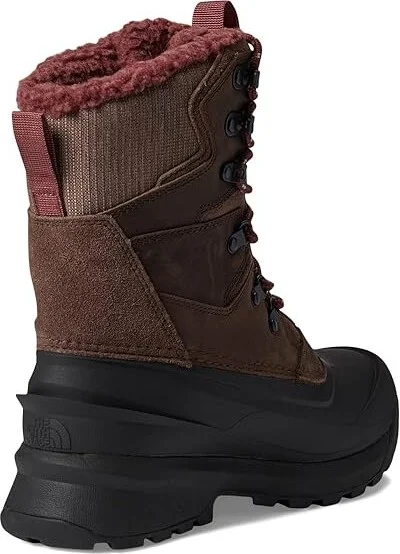 The North Face Chilkat V 400 Waterproof Women's Shoes Deep Taupe/TNF Black : 5 B - Medium, Leather/Suede - Image 4