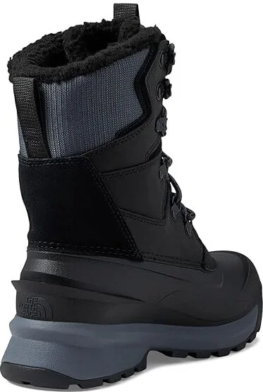 The North Face Chilkat V 400 Waterproof Women's Shoes TNF Black/Vanadis Grey : 5 B - Medium, Leather/Suede - Image 4