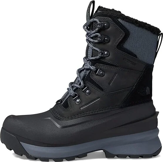 The North Face Chilkat V 400 Waterproof Women's Shoes TNF Black/Vanadis Grey : 5 B - Medium, Leather/Suede - Image 5