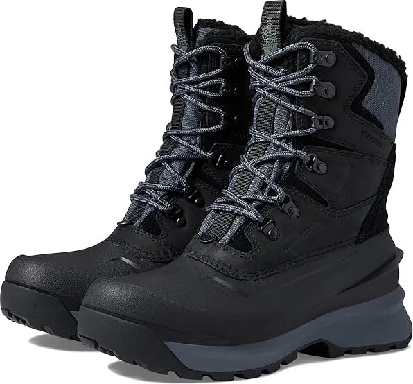 The North Face Chilkat V 400 Waterproof Women's Shoes TNF Black/Vanadis Grey : 5 B - Medium, Leather/Suede