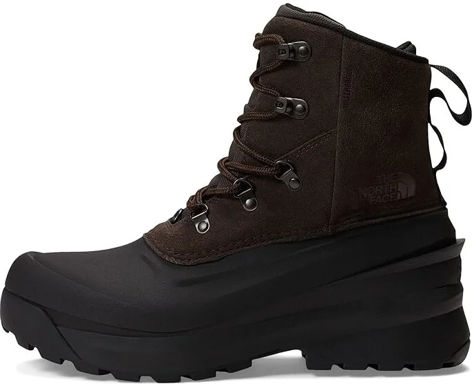 The North Face Chilkat V Lace Waterproof Men's Shoes Coffee Brown/TNF Black : 8 D - Medium, Leather/Synthetic - Image 5