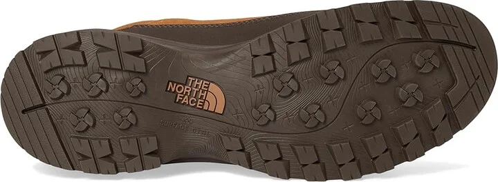 The North Face Glenclyffe Urban Boot Men's Shoes Timber Tan/Demitasse Brown : 9 D - Medium, Leather - Image 3