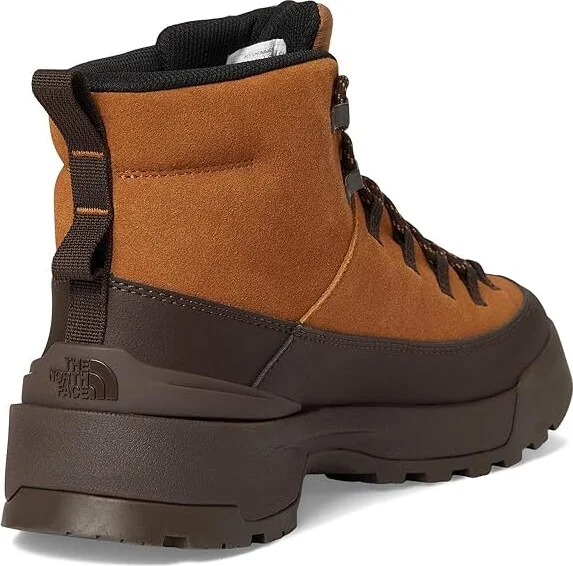 The North Face Glenclyffe Urban Boot Men's Shoes Timber Tan/Demitasse Brown : 9 D - Medium, Leather - Image 4