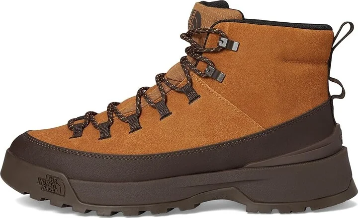 The North Face Glenclyffe Urban Boot Men's Shoes Timber Tan/Demitasse Brown : 9 D - Medium, Leather - Image 6