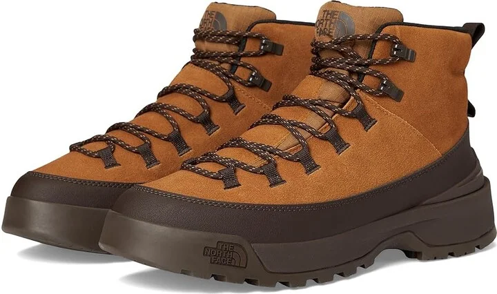 The North Face Glenclyffe Urban Boot Men's Shoes Timber Tan/Demitasse Brown : 9 D - Medium, Leather