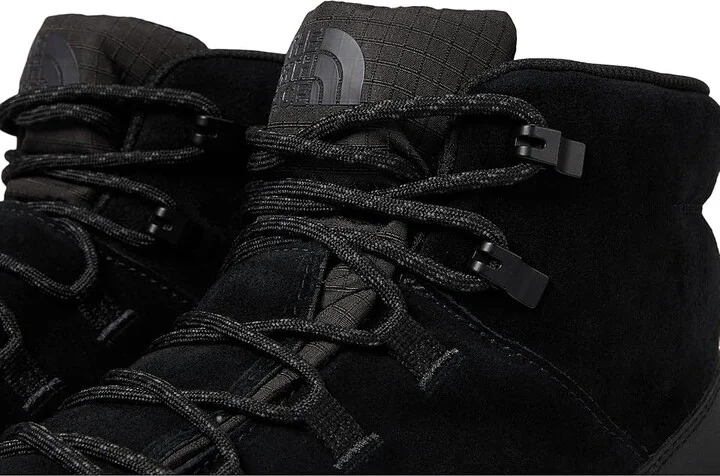 The North Face Glenclyffe Urban Boot Men's Shoes TNF Black/TNF Black : 8.5 D - Medium, Leather - Image 5