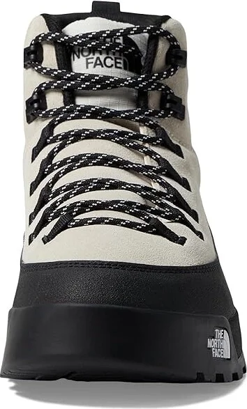 The North Face Glenclyffe Urban Boot Men's Shoes White Dune/TNF Black : 9 D - Medium, Leather - Image 2
