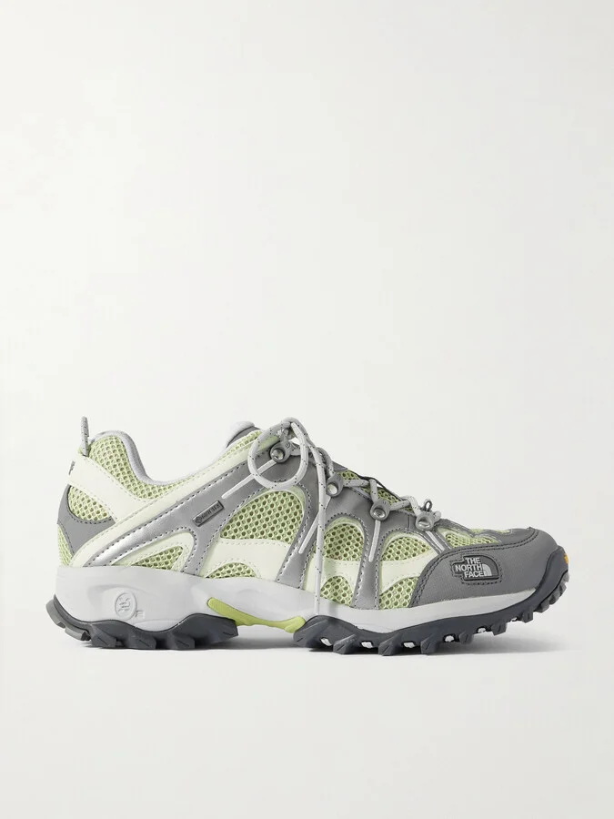 The North Face - Hedgehog 06 Metallic Gore-tex And Mesh Sneakers - White