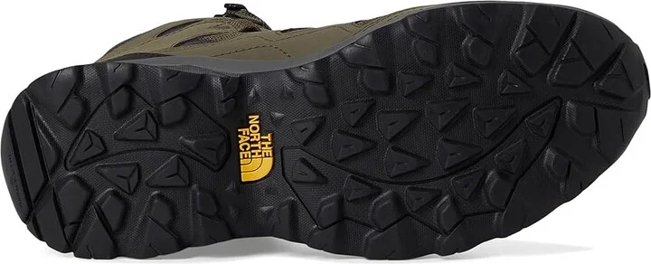 The North Face Hedgehog 3 Mid WP Men's Shoes New Taupe Green/TNF Black : 10 D - Medium, Synthetic/Textile - Image 3