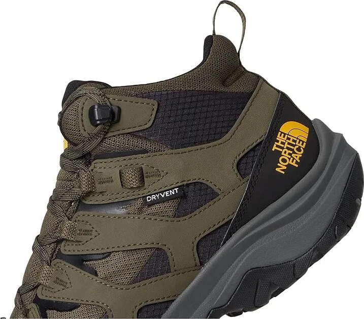 The North Face Hedgehog 3 Mid WP Men's Shoes New Taupe Green/TNF Black : 10 D - Medium, Synthetic/Textile - Image 7