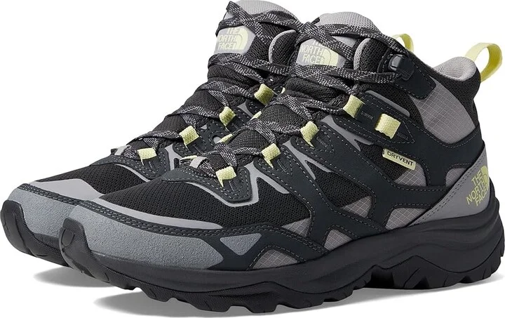 The North Face Hedgehog 3 Mid WP Women's Shoes Asphalt Grey/Meld Grey : 5.5 B - Medium, Leather
