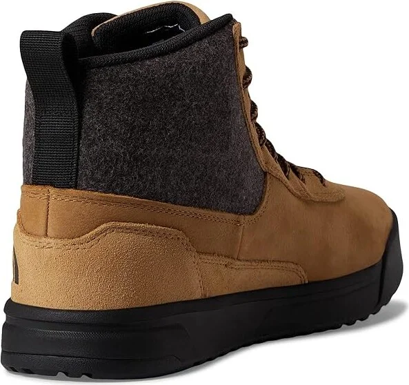 The North Face Larimer Mid WP Se Men's Shoes Almond Butter/TNF Black : 11.5 D - Medium, Leather/Textile - Image 4
