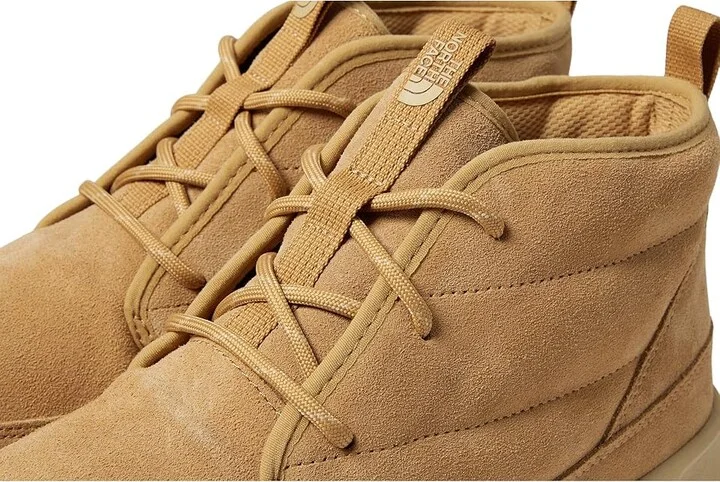 The North Face Never Stop Exploring Chukka Suede Men's Shoes Almond Butter/Warm Sand : 8 D - Medium - Image 5