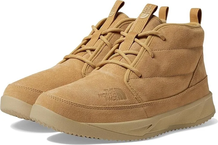 The North Face Never Stop Exploring Chukka Suede Men's Shoes Almond Butter/Warm Sand : 8 D - Medium