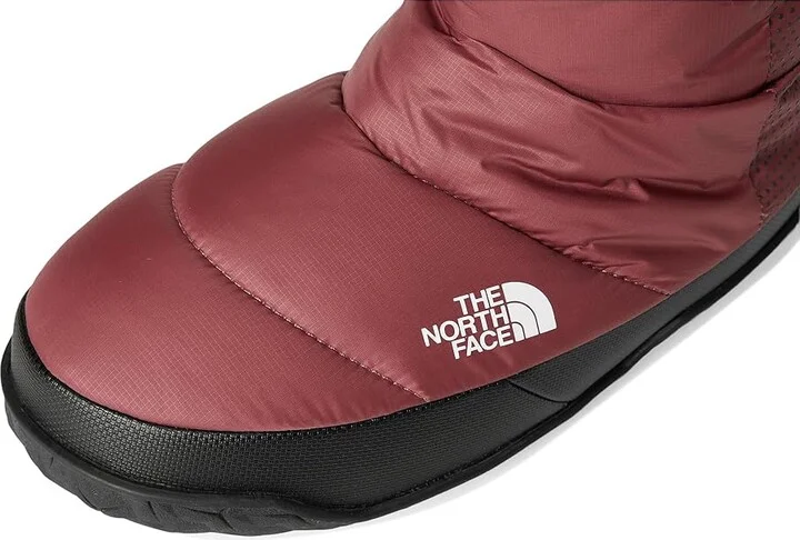 The North Face Nuptse Apres Bootie Women's Shoes Canyon Dust/TNF Black : 9 M, Synthetic - Image 2