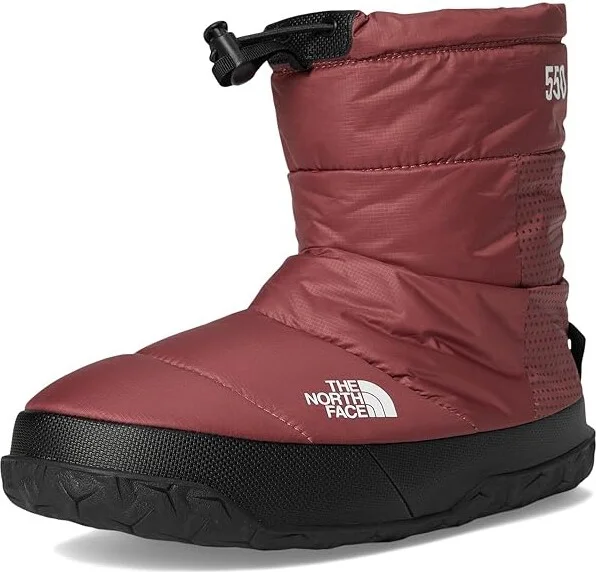 The North Face Nuptse Apres Bootie Women's Shoes Canyon Dust/TNF Black : 9 M, Synthetic - Image 5