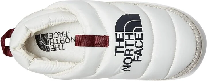The North Face Nuptse Mule Women's Shoes Gardenia White/TNF Black : 9 B - Medium, Ripstop - Image 2