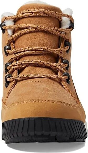 The North Face Sierra Mid Lace Wp Women's Shoes Almond Butter/TNF Black : 5 B - Medium, Textile/Leather - Image 2