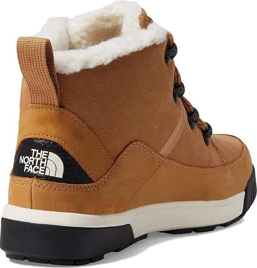 The North Face Sierra Mid Lace Wp Women's Shoes Almond Butter/TNF Black : 5 B - Medium, Textile/Leather - Image 4