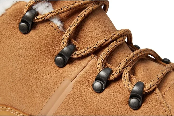 The North Face Sierra Mid Lace Wp Women's Shoes Almond Butter/TNF Black : 5 B - Medium, Textile/Leather - Image 5