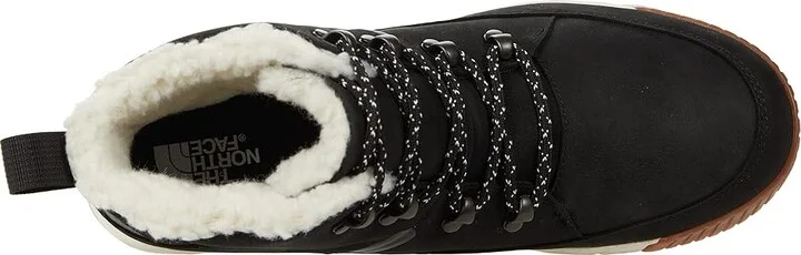 The North Face Sierra Mid Lace Wp Women's Shoes TNF Black/Gardenia White : 5 B - Medium, Textile/Leather - Image 2