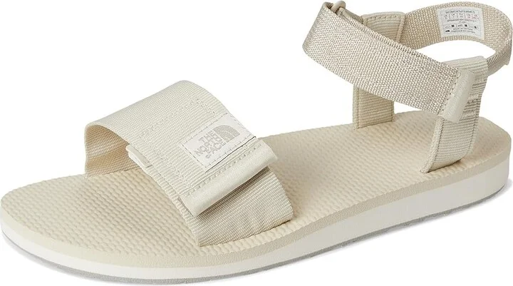 The North Face Skeena Sandal II Women's Flat Shoes Calacatta/Soapstone : 7 B - Medium, Nylon - Image 5