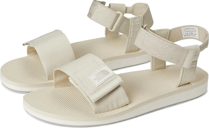 The North Face Skeena Sandal II Women's Flat Shoes Calacatta/Soapstone : 7 B - Medium, Nylon