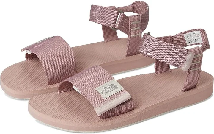 The North Face Skeena Sandal II Women's Flat Shoes Metal Pink/Calacatta : 10 B - Medium, Nylon