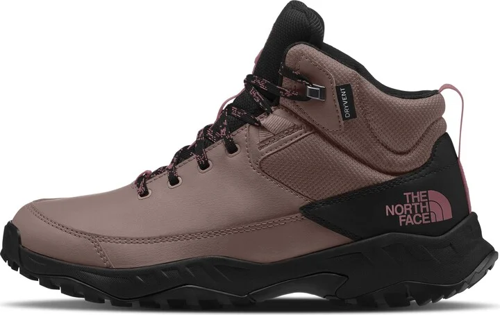The North Face Storm Strike III WP Womens Hiking Boots Deep Taupe/TNF Black 11