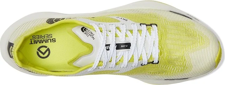 The North Face Summit VECTIV Sky 2 Men's Shoes White Ash/Sulphur Spring Green : 5.5 D - Medium - Image 2